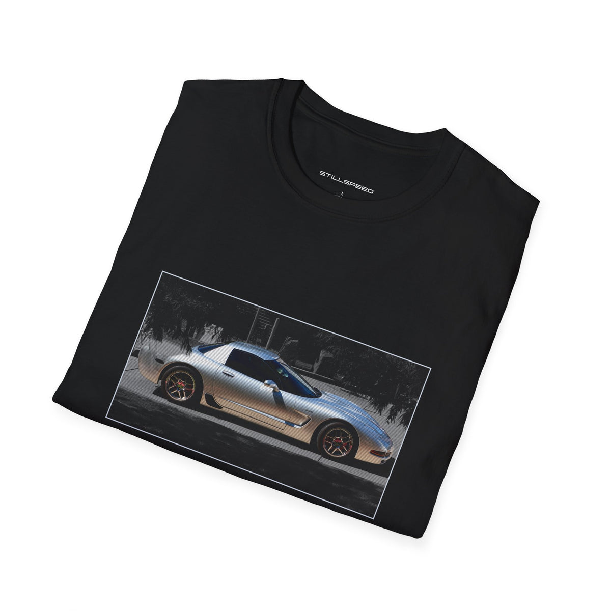 Chevrolet Corvette C5 Z06 spec sheet t-shirt by STILLSPEED