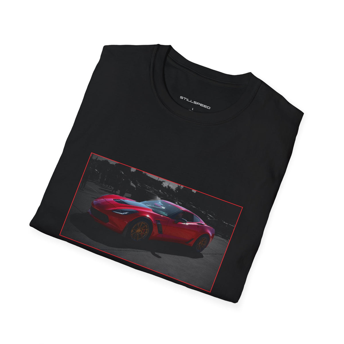 Chevrolet Corvette C7 Z06 spec sheet t-shirt by STILLSPEED