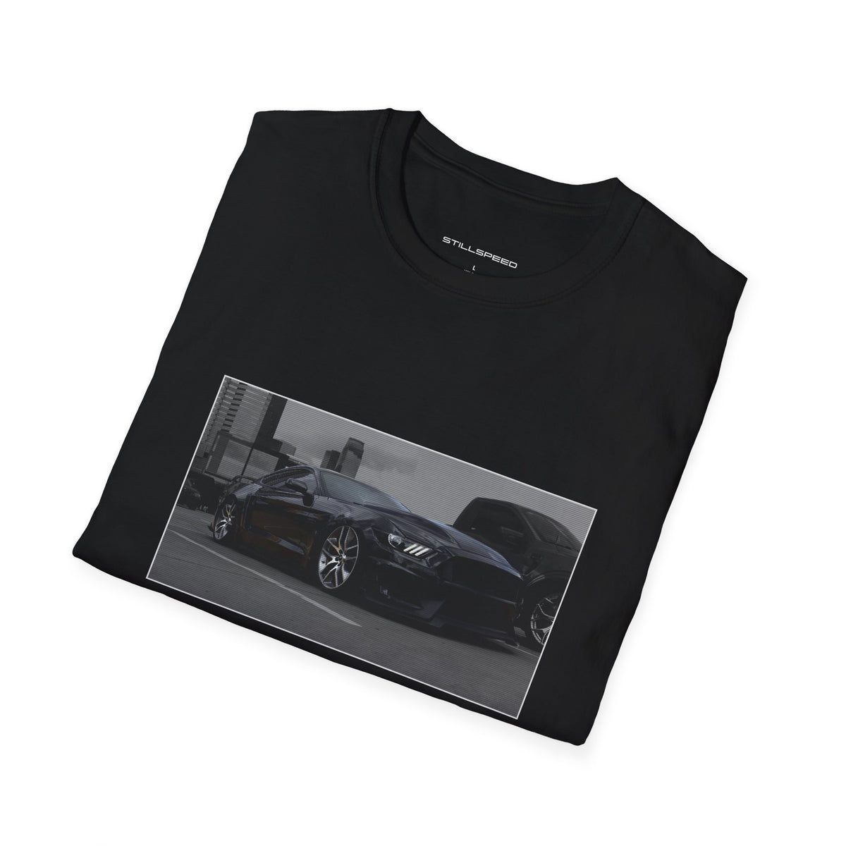 Shelby GT350 spec sheet t-shirt by STILLSPEED